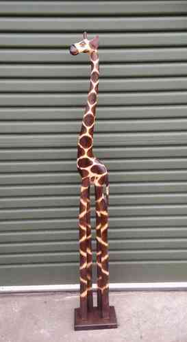 Wooden Giraffe 150cm