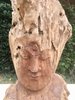 Wooden Diftwood Buddha Carving D