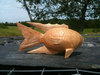 Wooden Koi Carp Fish