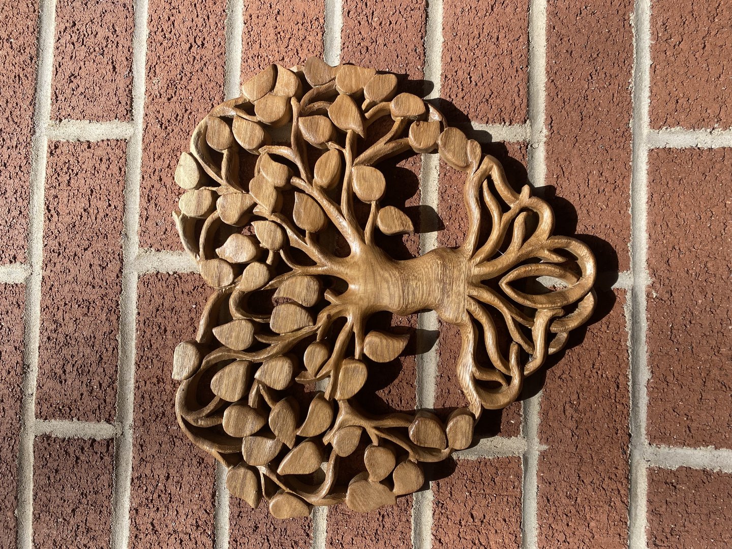 Wooden Heart Tree of Life 30cm