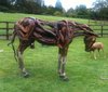 Driftwood horse