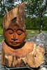 Wooden Driftwood Buddha Carving T